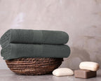 Avalon Towels Bath Towels for Bathroom 100% Cotton Grey Bathroom Towels Pack of - Image 2