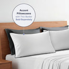 Kickoff Viscose Bamboo Pillowcase, 100% Organic Hidden Zippered Viscose Bamboo - Image 9