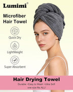 Lumimi Bath Pre Dry Hair Towel 2 Pack - Image 2