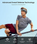 MUSICOZY Sleep Headphones Bluetooth 5.4 Headband, Wireless Earphones Music - Image 3