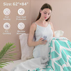 VENTIMI Electric Blanket Heated Throw, Fast Heating Blankets - Image 4
