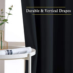 NICETOWN Blackout Curtain Panels 72 inches - Image 5