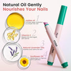 Ceramic Cuticle Oil Pusher Pen -3 in 1 Cuticle Remover Pen - Image 3