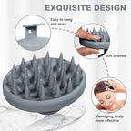 Meartchy Silicone Scalp Massager, Scalp Scrubber - Image 3