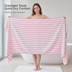 REDKISS Ultra Soft Bath Towel Set 6-Piece 35"x70" | 100% Microfiber, Highly - Image 7