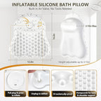 Silicone Bath Pillows for Tub - Image 3