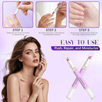 2Pcs 2-in-1 Cuticle Oil Pusher Pen, 2026 New Ceramic Cuticle Pusher & Oil Pen - Image 7