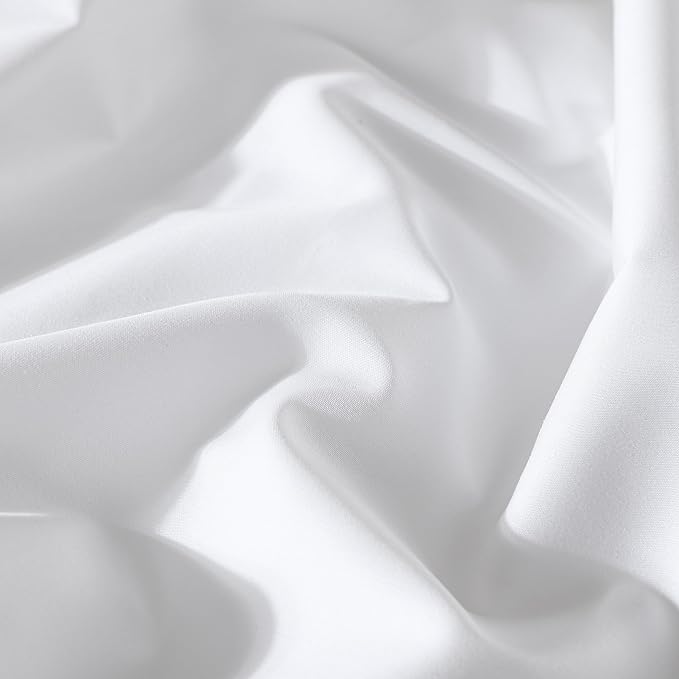 CirclesHome Standard Zippered Pillow Protectors | 100% Cotton Breathable Pillow - Image 9
