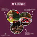 Colonial Candle Fine Merlot Scented Candle Jar, Highly Fragranced Candles - Image 2