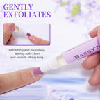 Ceramic Cuticle Pusher & Oil Pen, 2ml Rose/Lavender/Fragrance Free Scented Nail - Image 7