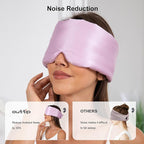 100% Mulberry Silk Sleep Mask for Women & Men Beauty Sleep, Adjustable - Image 5