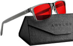 ANYLUV Blue Light Glasses Men Woman, Eye Strain Relief Eye Protection by ANYLUV
