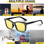 VISOONE Blue Light Blocking Glasses Square - Image 5