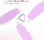 APRELM 3-Sided Nano Glass Foot File, 3-in-1 Coarse/Medium/Fine Foot Callus - Image 2