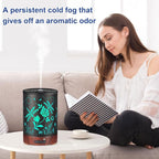 Essential Oil Diffuser- Aromatherapy Diffuser with7 Colors Light and Auto-Off - Image 4