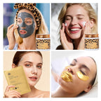 32 Pcs Mother's Day Gift for Mom, Leopard Facial Skin Care Set for Women - Image 3