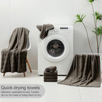 Ycosy 4 Pack Extra Large Microfiber Bath Towels Set, 35x70 inches, Less Lint - Image 8