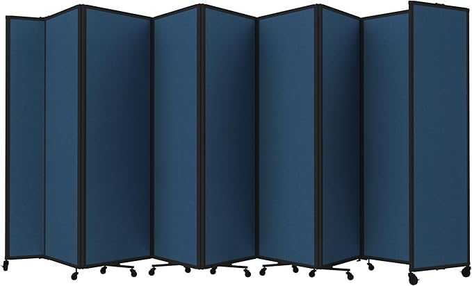 Versare Room Divider 360 Portable Wall Partition | Folding Panels | Large by VERSARE