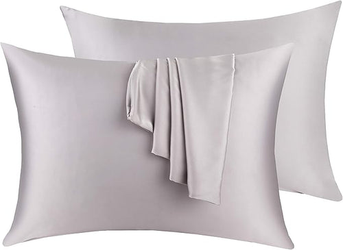 100% Silk Pillow Cases 2 Pack, Mulberry Silk Pillowcase by Victivic