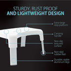 Better Living Products Smart Multi-Purpose Bathroom/Shower Stool - Image 3