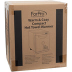 ForPro Warm & Cozy Hot Towel Warmer, Compact 5L Capacity Cabinet, Stainless - Image 6