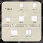 LuxClub 3 PC Sheet Bed Sheets Deep Pockets 18" Eco Friendly Wrinkle - Image 4