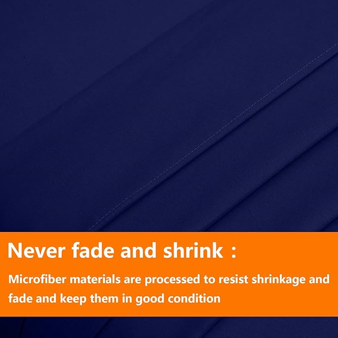 TAIMIT Navy Queen Size Comforter Set - Image 7