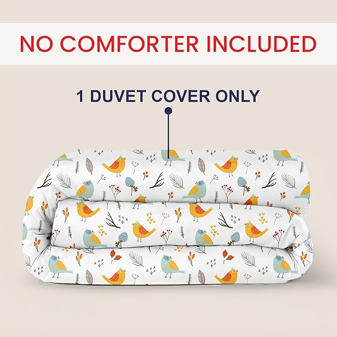 Kotton Culture 1 Pc California King Size Duvet Cover Only -100% Egyptian Cotton - Image 2