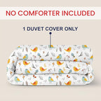 Kotton Culture 120"x98" 1 Pc Oversized King Duvet Cover Only 100% Egyptian - Image 2