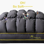 YOUR MOON Fluffy Support Bed Pillow King Size Set of 2, Luxury Hotel Quality - Image 3