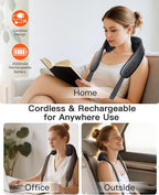 Neck Massager with Heat : Cordless Shoulder and Neck Massager - Image 6