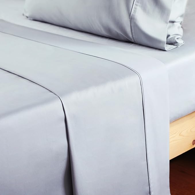 Cotton Queen Sheet Only, 600 Thread Count 100% Egyptian Cotton Top Sheet 1Pcs - Image 8