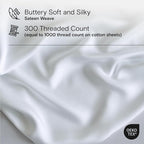 DOZ Sheet Set, 100% Viscose derived from Bamboo, Organically Grown, Buttery Soft - Image 3