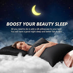 Silk Pillow Cases King Size 100% Mulberry Silk Pillowcase - Image 3