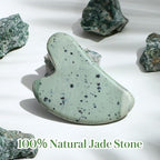 rosenice Gua Sha Facial Tools Guasha Tool Gua Sha Jade Stone - Image 2