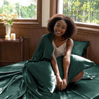CozyLux Satin Sheets King Size Sheet Set - Image 5