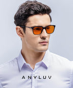 ANYLUV Blue Light Glasses for Men, Lightweight Computer Gaming Glasses - Image 2
