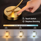 Tulip Table Lamp with 5200mAh Battery & Touch Control, Cordless Lamp with 3 - Image 3