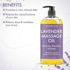 MAJESTIC PURE Lavender Massage Oil - Image 3