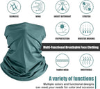 Geyoga 6 Pieces Summer UV Protection Cooling Neck Gaiter Face Clothing Neck - Image 2
