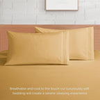 Elegant Comfort Luxurious 1500 Premium Hotel Quality Microfiber 4-Piece Sheet - Image 7
