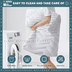 Twin XL Size Waterproof Mattress Protector Quilted, Breathable Ultra-Soft - Image 6