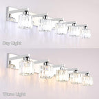 Aipsun Crystal Bathroom Vanity Light Stainless Steel Modern Vanity Light 5 - Image 6