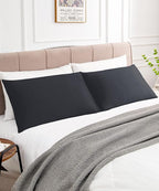 Warmstar Cotton Pillow Cases King Size Set of 2, 600 Thread Count Pillowcases - Image 2