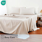 Cotton Flat Sheets Only, 600 TC 100% Cotton Flat Sheet Top Sheet Only, Queen - Image 8