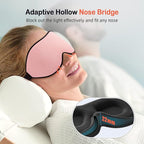 LitBear Sleep Masks for Women, Comfortable Night Sleeping Mask, Soft Contoured - Image 4
