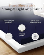 Good Sleep Bedding Queen Size Egyptian Cotton Sheets - Image 3