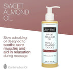 Bon Vital' Sweet Almond Oil Skin & Hair Moisturizer & Gentle Massage Oil - Image 3