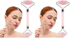 Rose Quartz Facial Roller by PlumBeauty