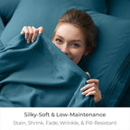 Mellanni California King Size Flat Sheet - Image 5